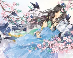 深入了解 一男子和一女子拔萝卜可看全身